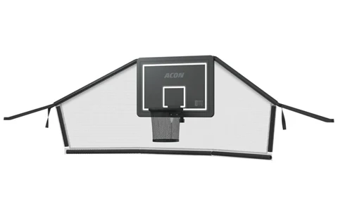 Acon Air Basketballkorb mit Backnet für runde Trampoline