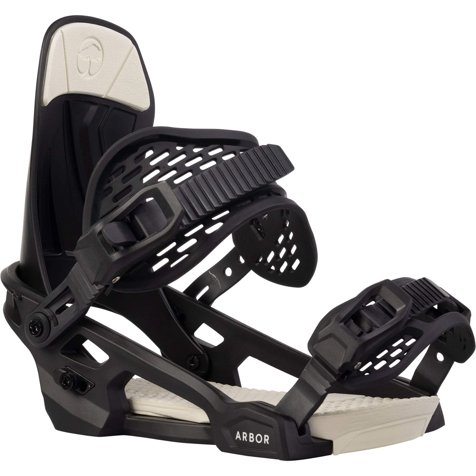ARBOR Acacia Snowboardbindung 2025 Black Marshmellow - Image 3