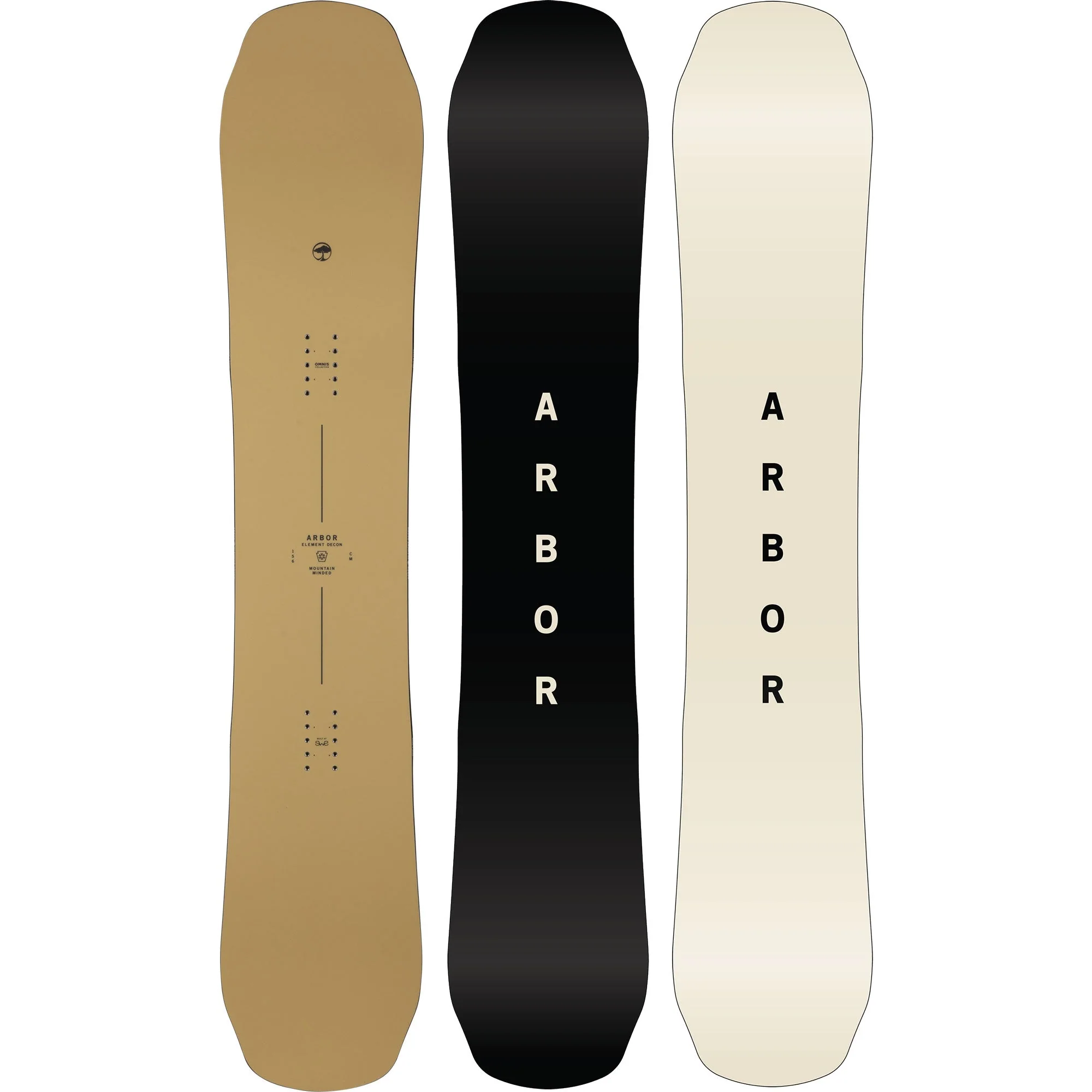 ARBOR Element Decon Rocker Snowboard 2025