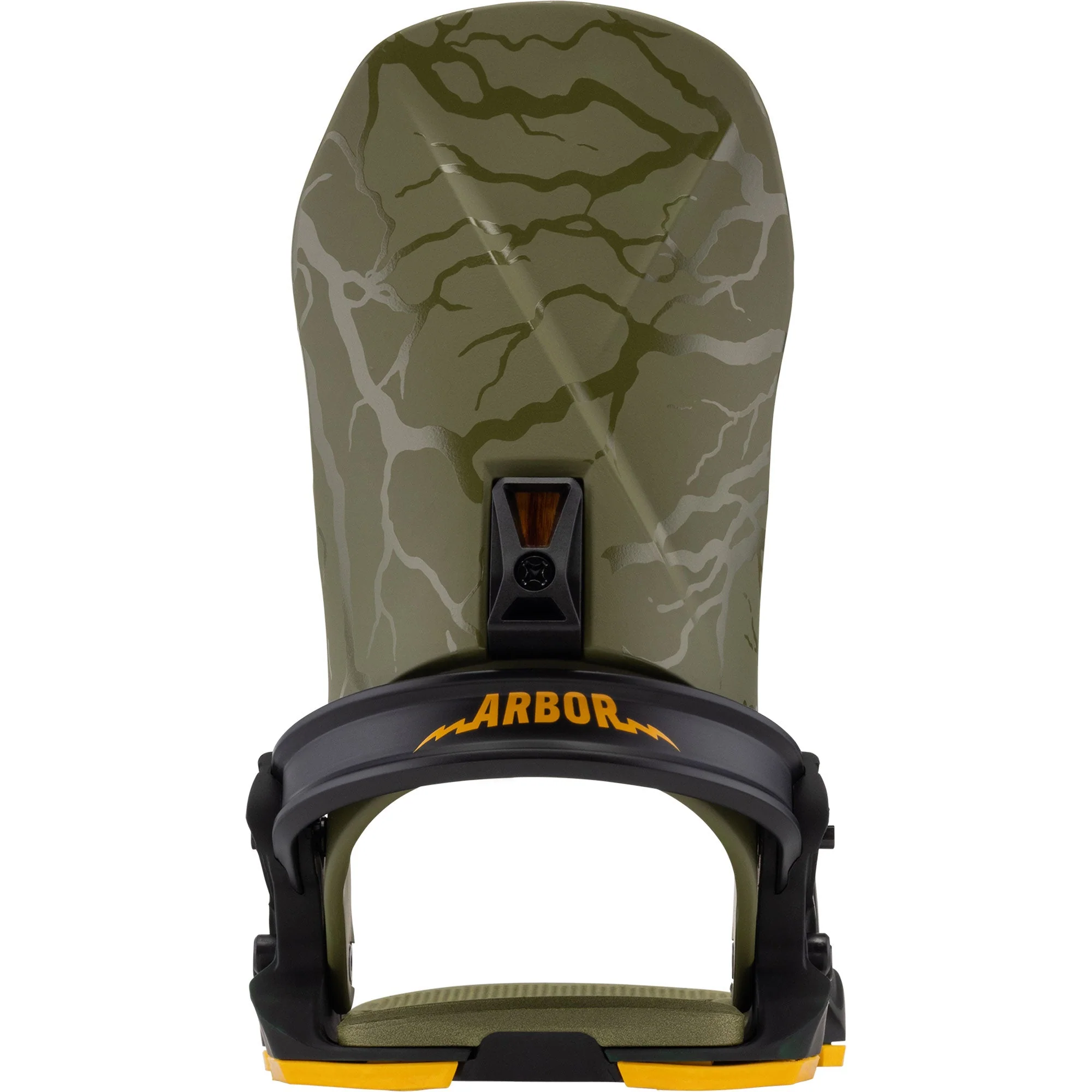 ARBOR Hemlock Snowboardbindung 2025 Black Military - Image 3
