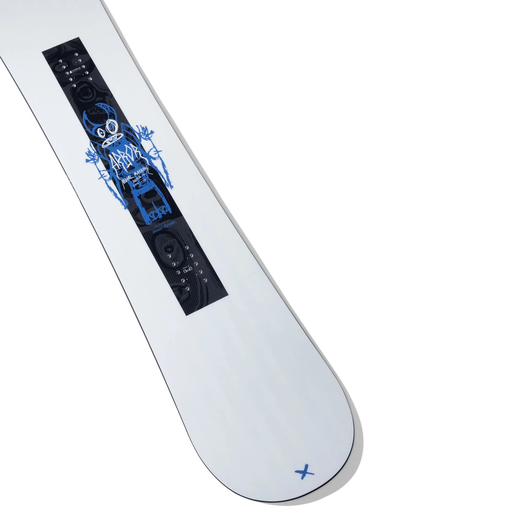 ARBOR Metal Machine Decon Camber Snowboard 2025 - Image 4