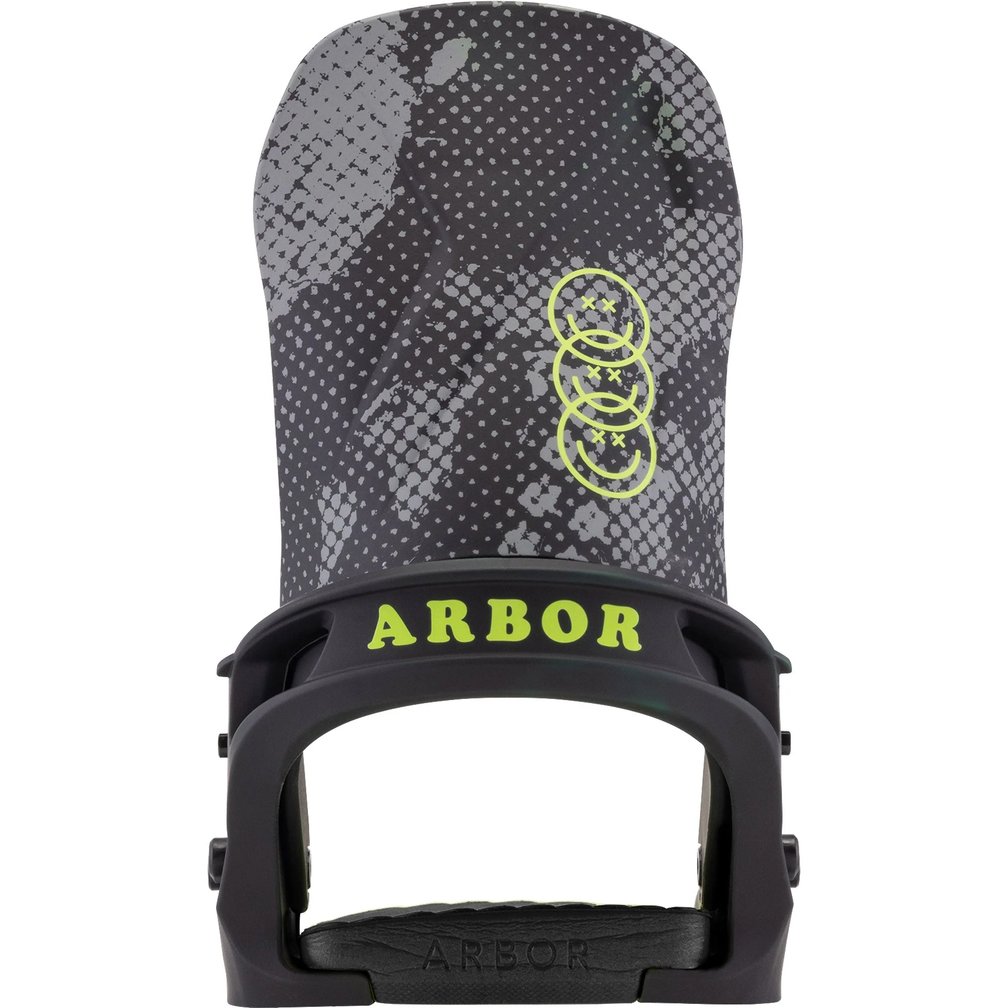 ARBOR Sapling Snowboardbindung 2025 Black Slime - Image 4