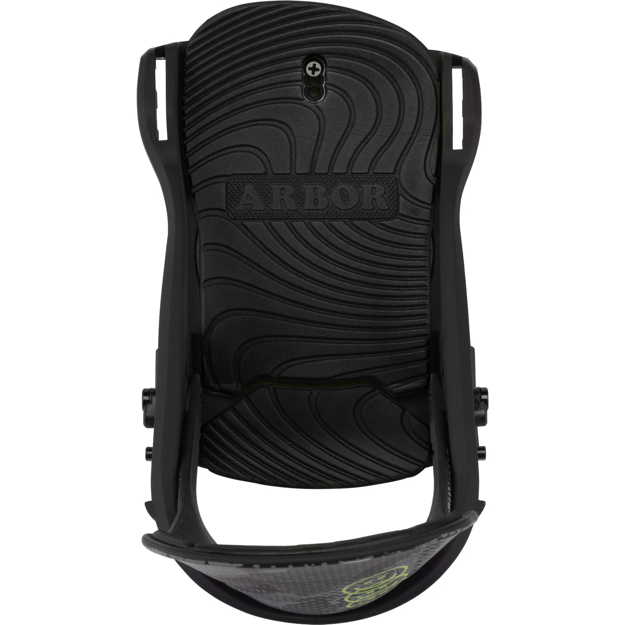 ARBOR Sapling Snowboardbindung 2025 Black Slime - Image 5