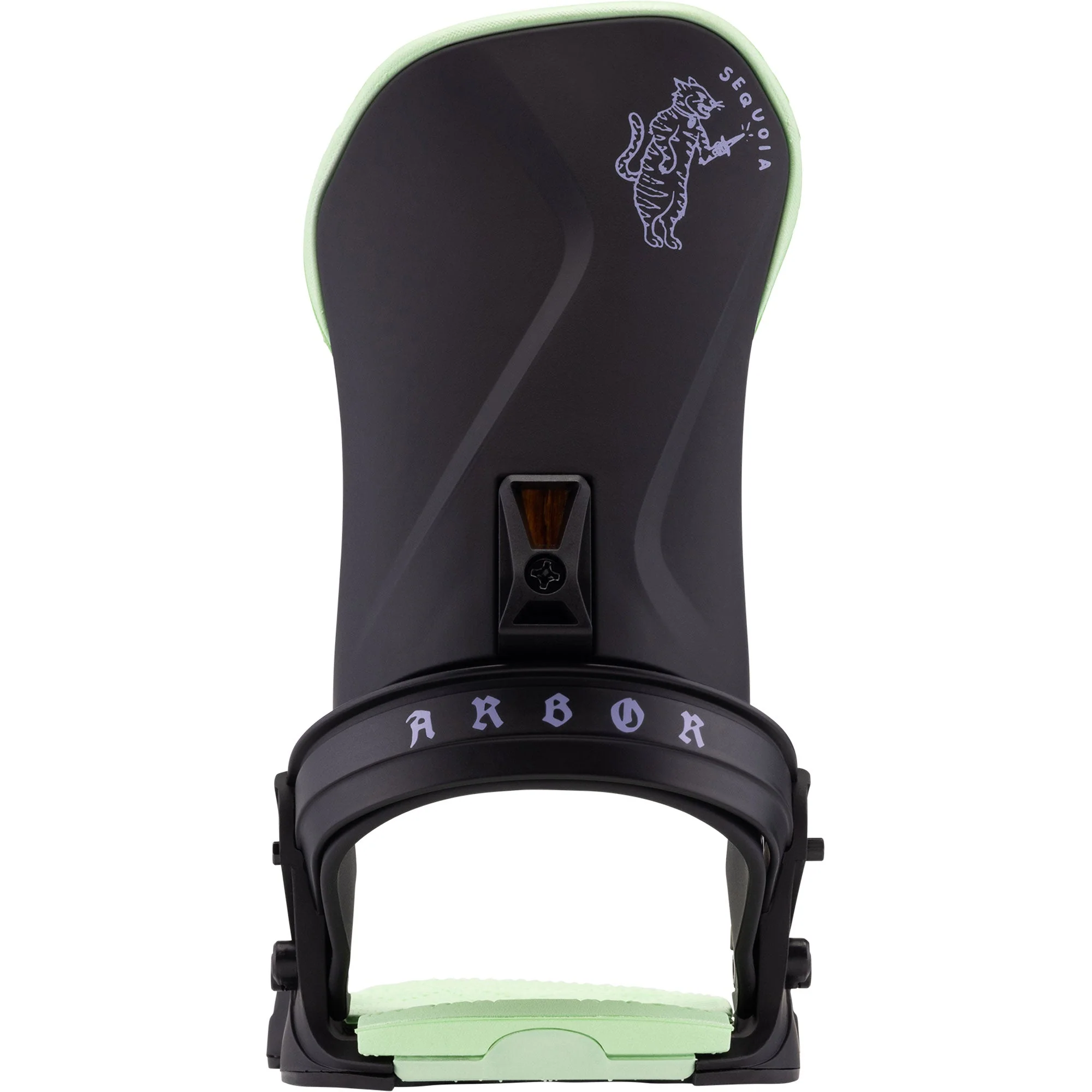 ARBOR Sequoia Snowboardbindung 2025 Black Mint - Image 4