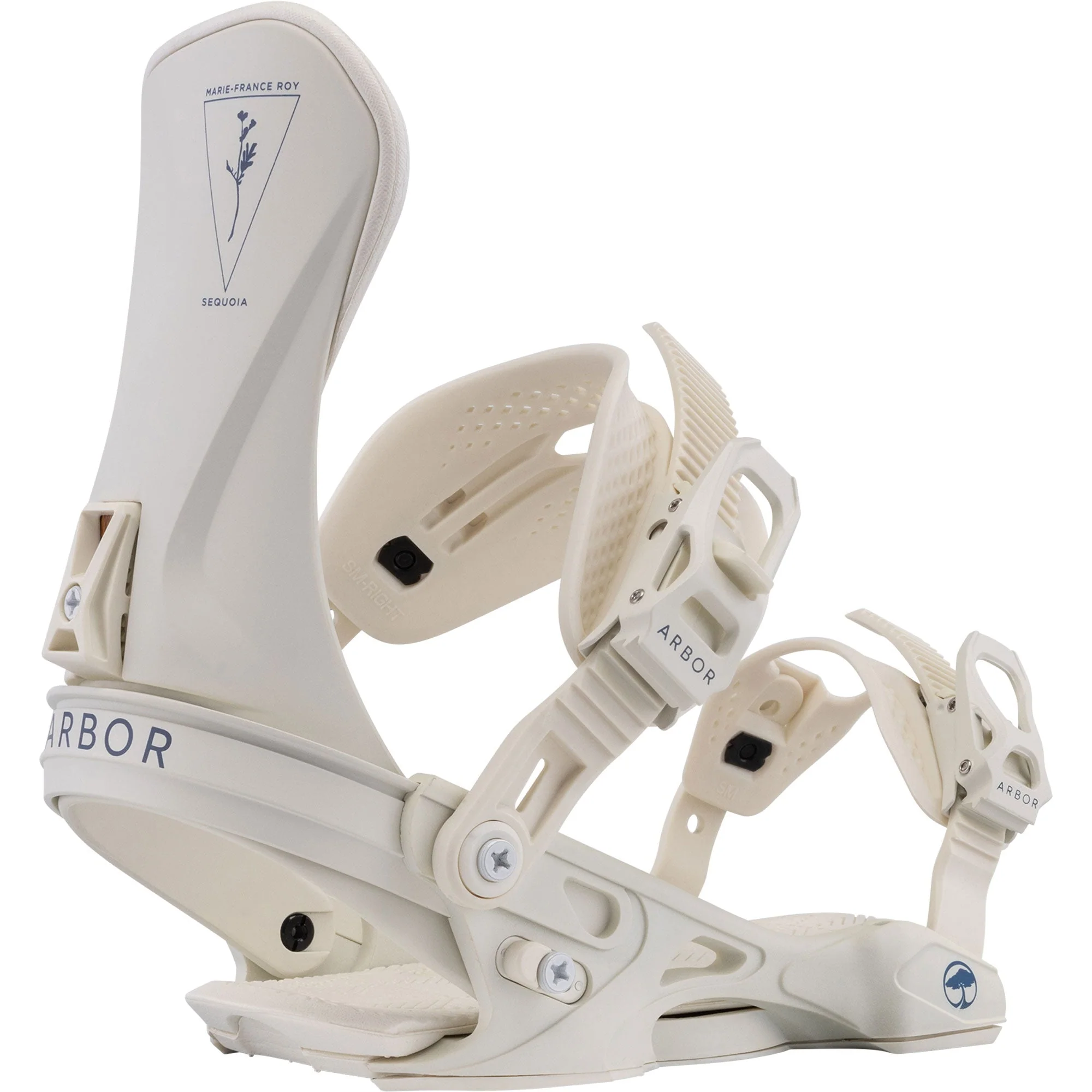 ARBOR Sequoia Snowboardbindung 2025 Marshmellow MFR
