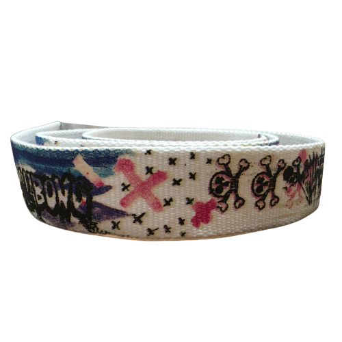Billabong Belt Scribble White - Image 2