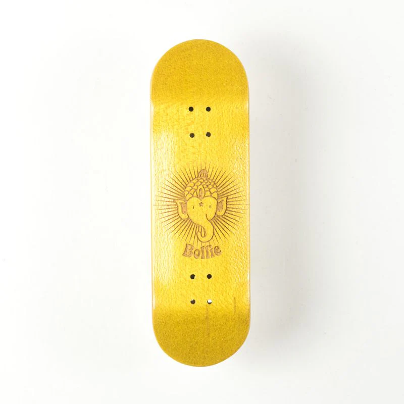 Bollie Fingerboard Complete Mini Logo yellow