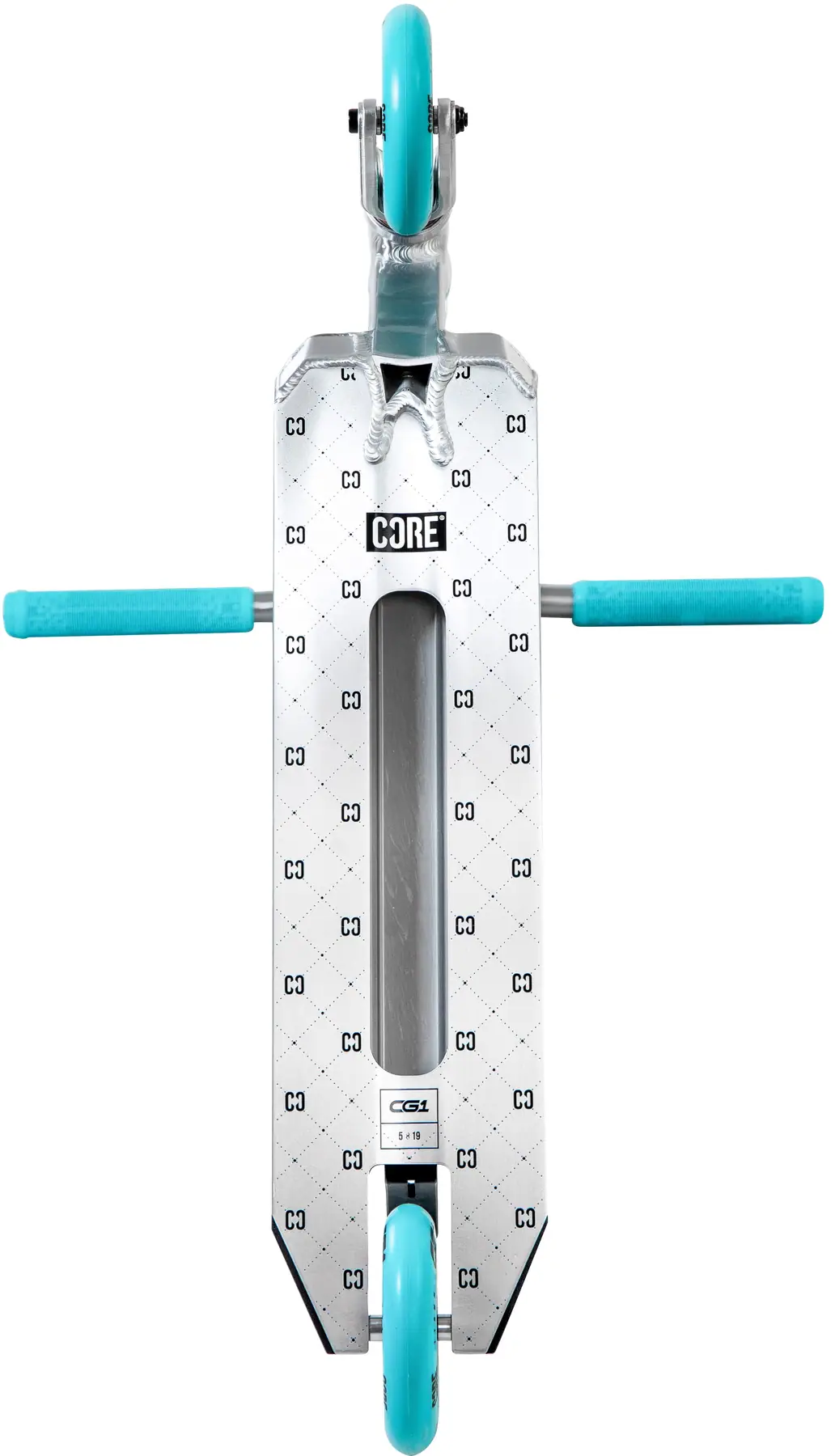 Core Complete Scooter CG1 Chrome/Teal - Image 5