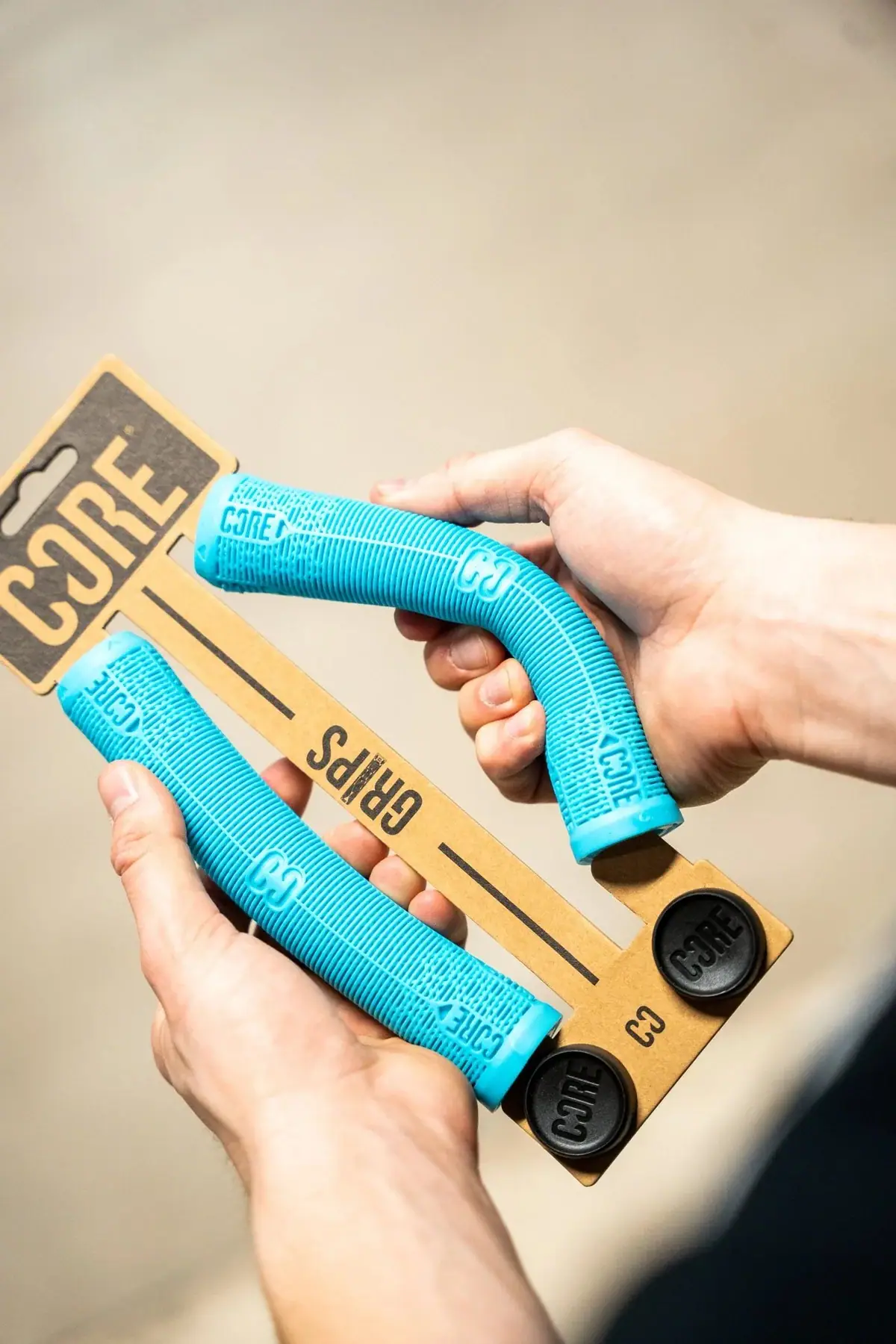 Core Scooter Grips teal - Image 3