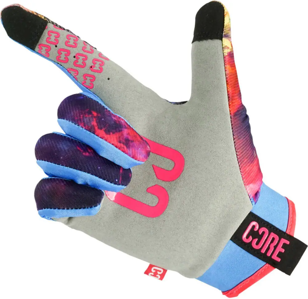 Core Protection Gloves Aero Neon Galaxy - Image 3
