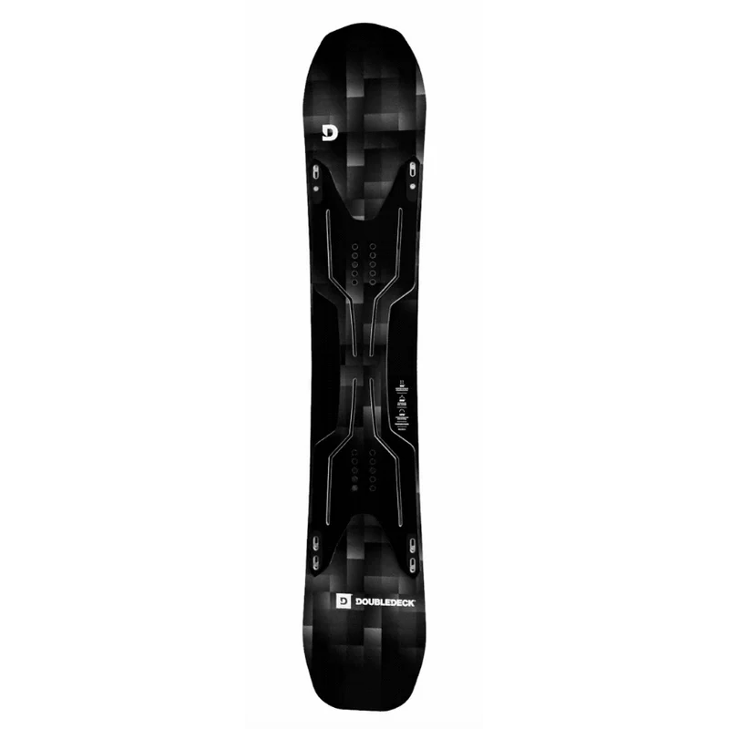 Doubledeck Snowboard Carving D Black