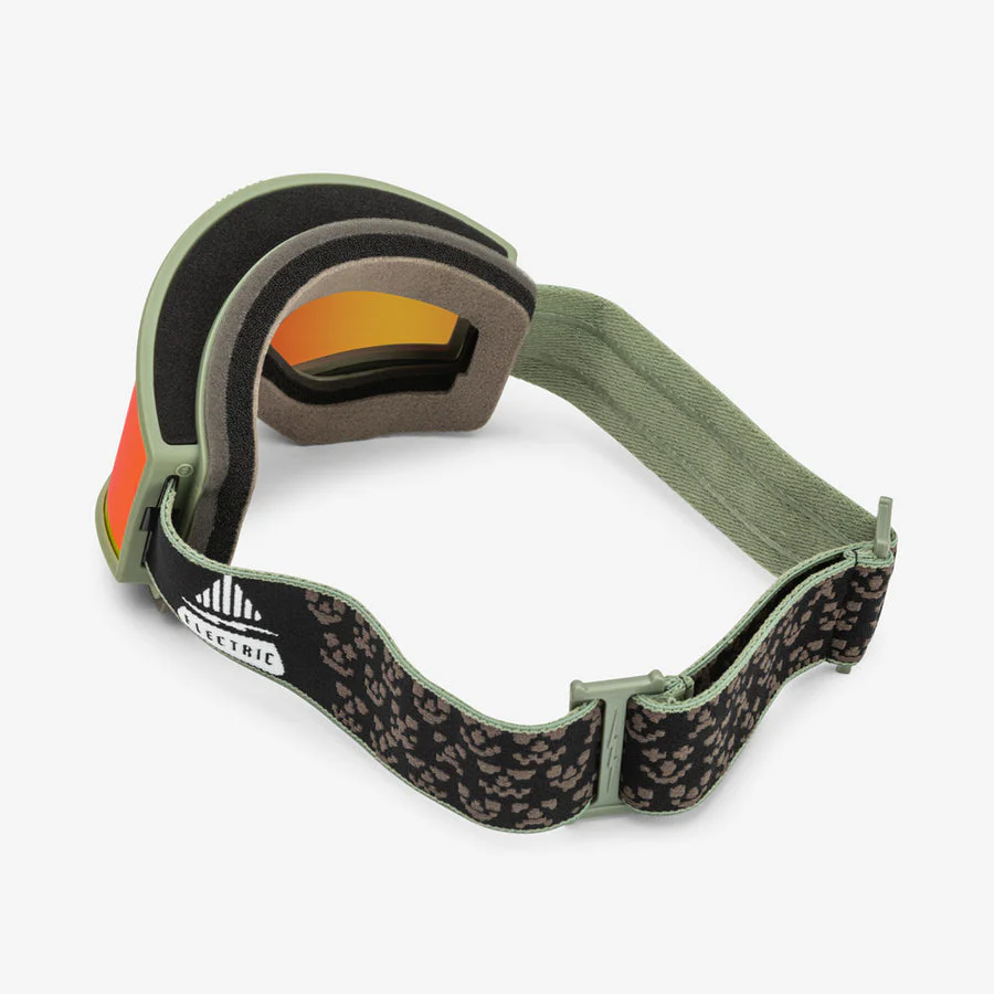 Electric Goggle EK1 Drama Moss Black/ Red Chrome + Bonus Lens Rose - Image 4