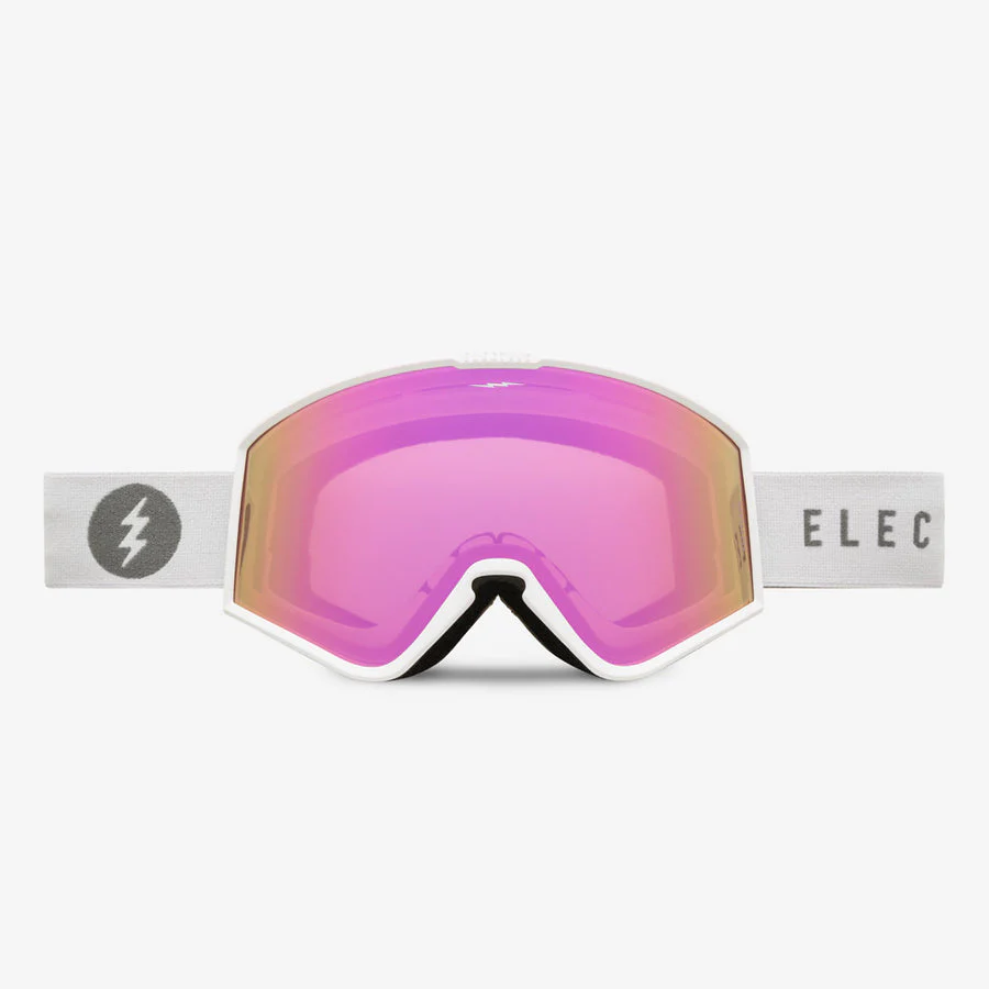 Electric Goggle EK1 Matte White / Pink Chrome + Bonus Lens Dark Grey - Image 2