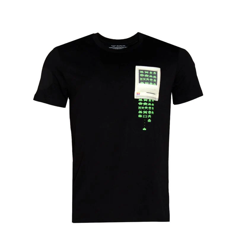 Fädd T-Shirt Spaß Eindringlinge BT black