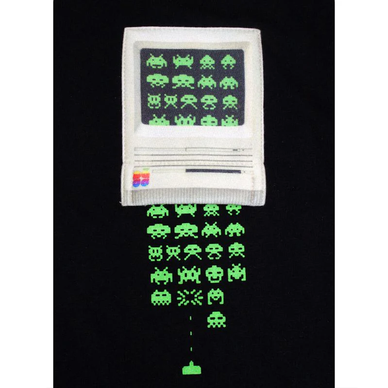 Fädd T-Shirt Spaß Eindringlinge BT black - Image 3
