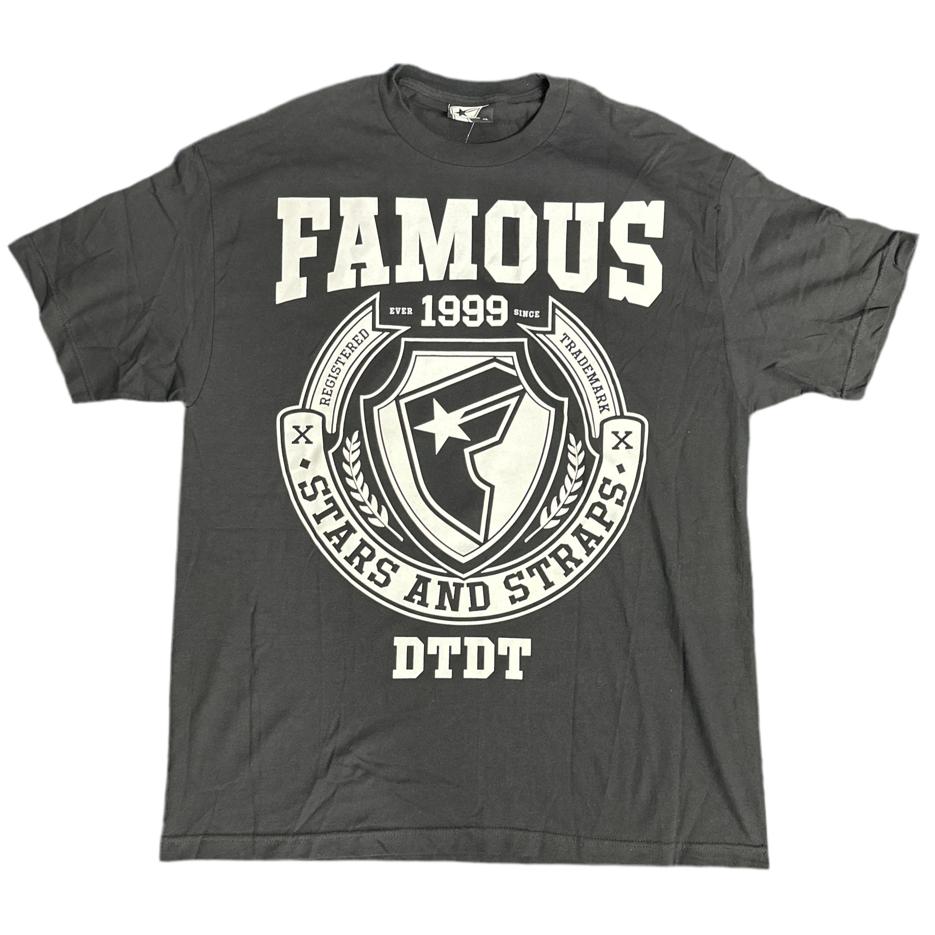 Famous T-Shirt Black Circle Logo