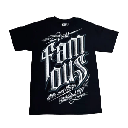 Famous T-shirt Famous World Classic black