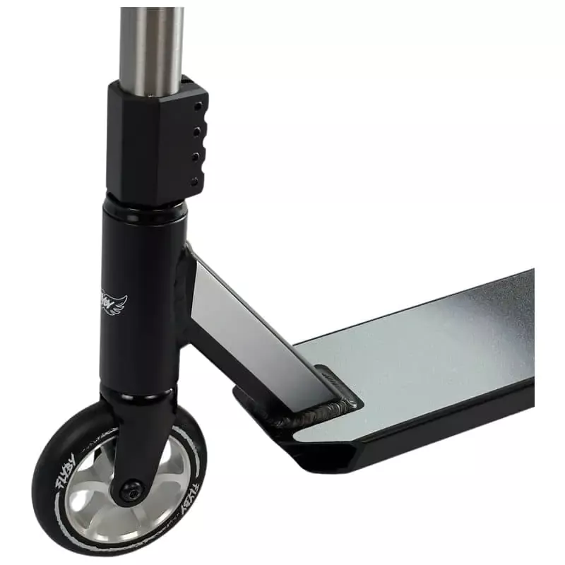 Flyby Air V2 Complete Pro Scooter Black/Chrome - Image 3