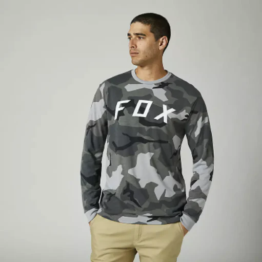 Fox Tech Longsleeve BNKR black camo - Image 3