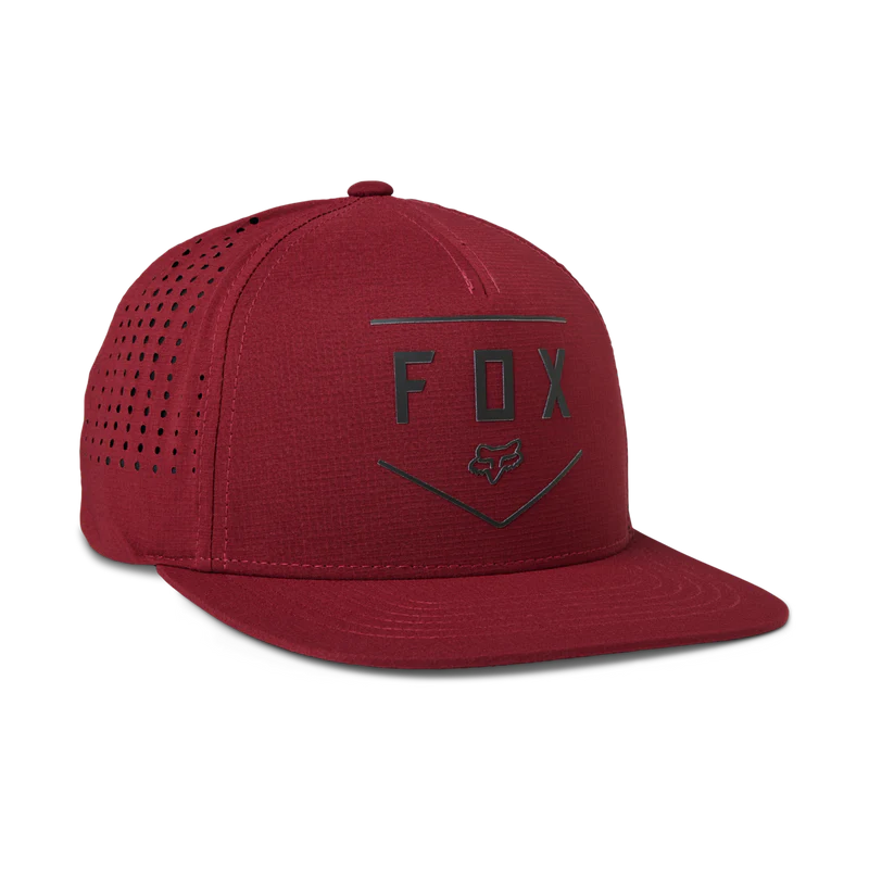 Fox Tech Snapback Shield scarlet