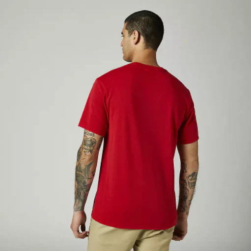 Fox Tech T-Shirt Rkane Head flame red - Image 2