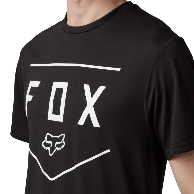 Fox Tech T-Shirt Shield black - Image 3