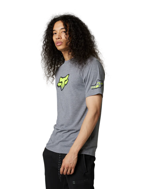 Fox Tech T-Shirt Vizen heather graphite - Image 2