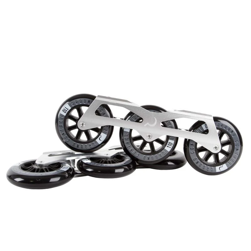 GC TriSkate Frame V2 110mm 85A Complete Setup silver