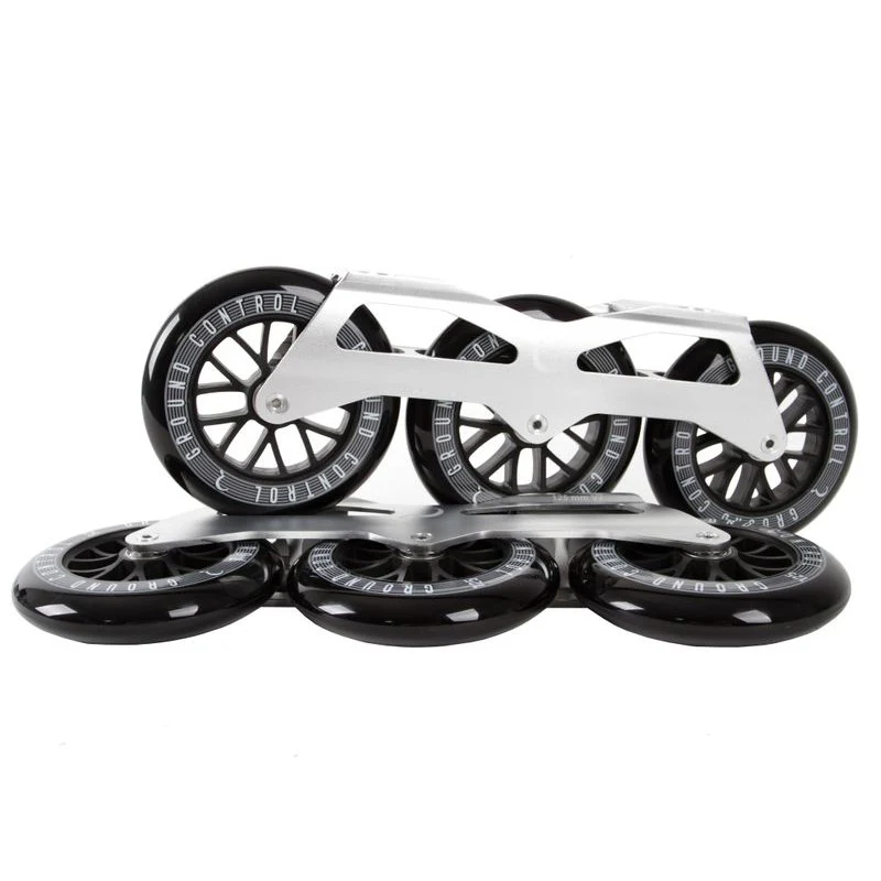 GC TriSkate Frame V2 125mm 85A Complete Setup silver