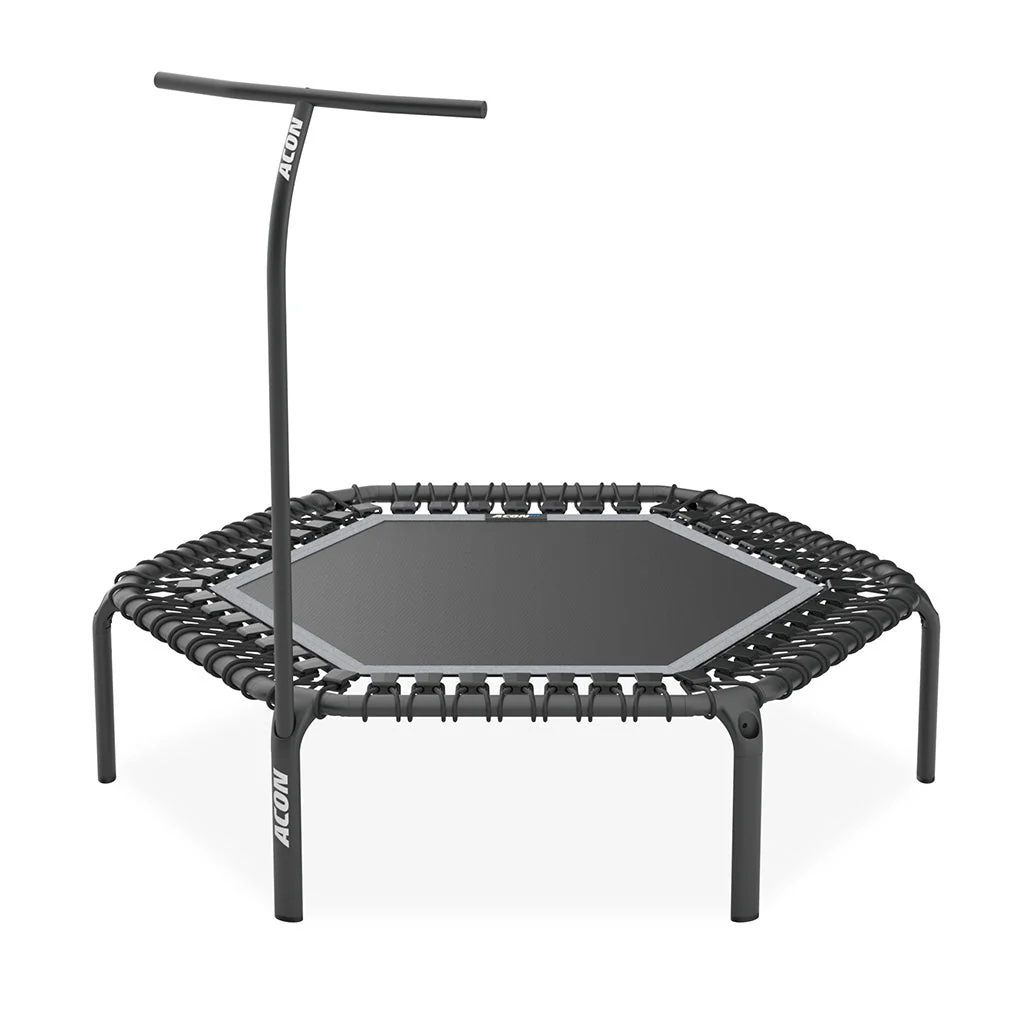 Schwarze Haltestange für ACON Fit Rebounder Fitness-Trampolin - Image 3