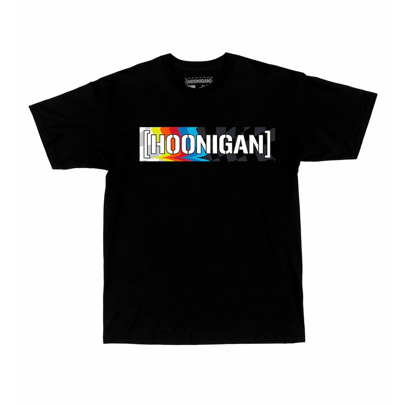 Hoonigan T-Shirt HRD20 Censor Bar black