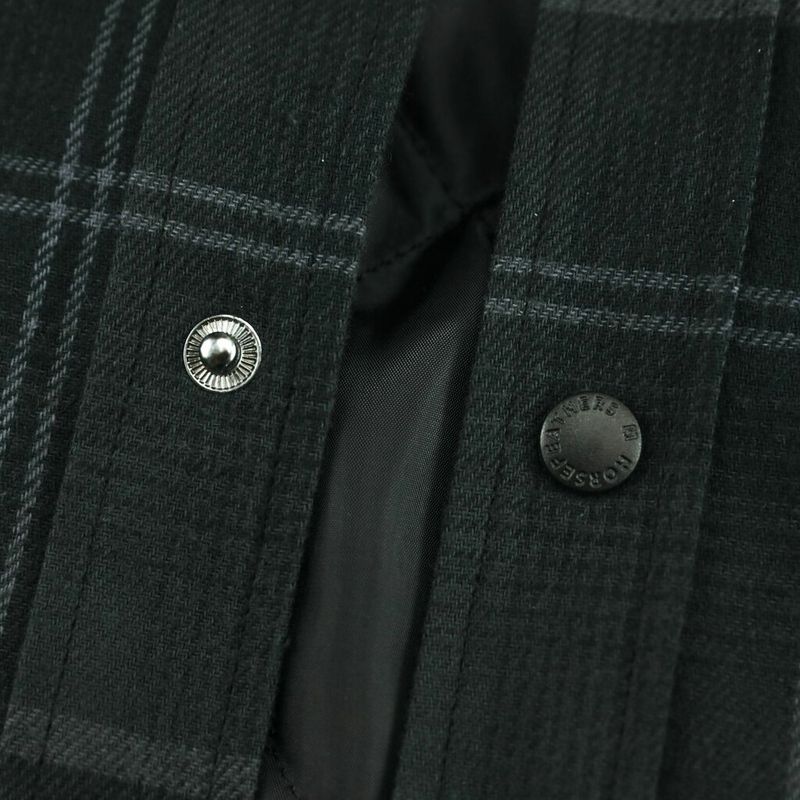 Horsefeathers Insulated Shirt Dough anthracite - Image 8