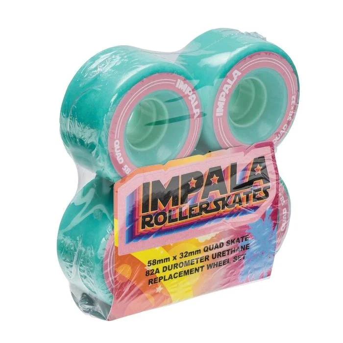 Impala Quad Wheels Auqa 58mm - Image 2