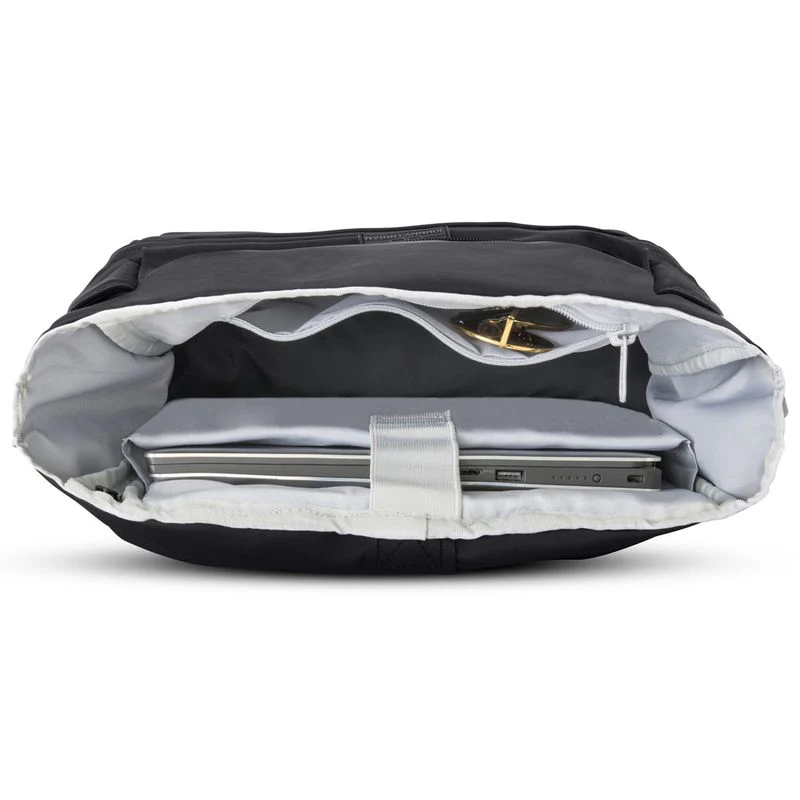 Johnny Urban Backpack Rolltop Allen Medium black - Image 4