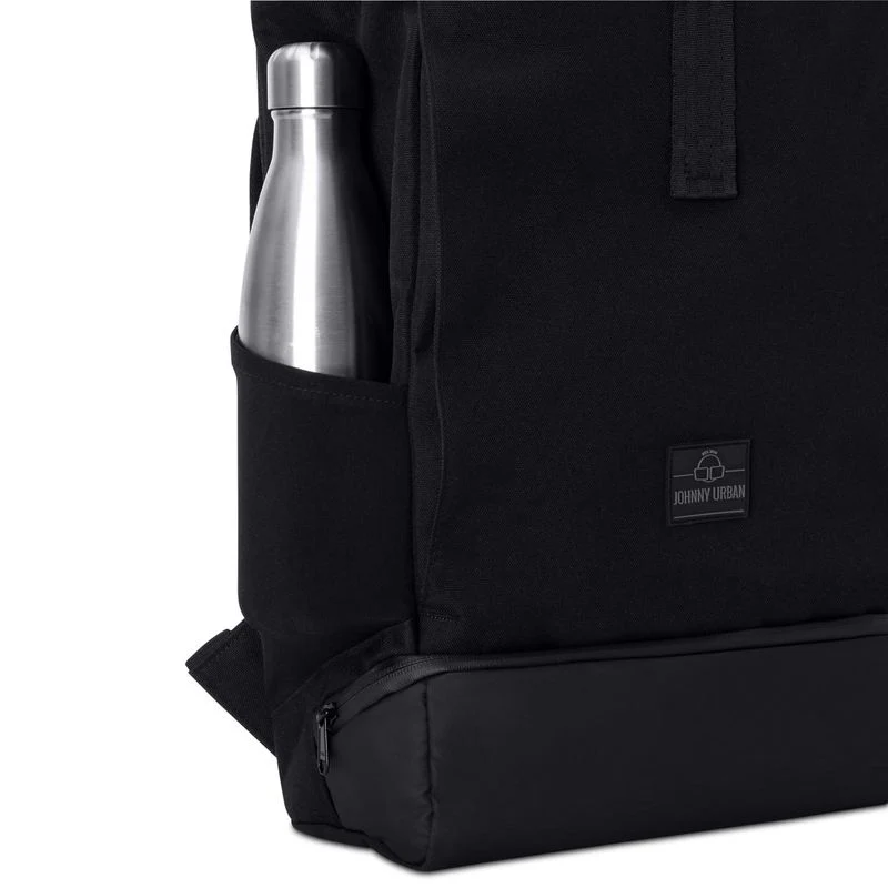 Johnny Urban Backpack Rolltop Allen Medium black - Image 8