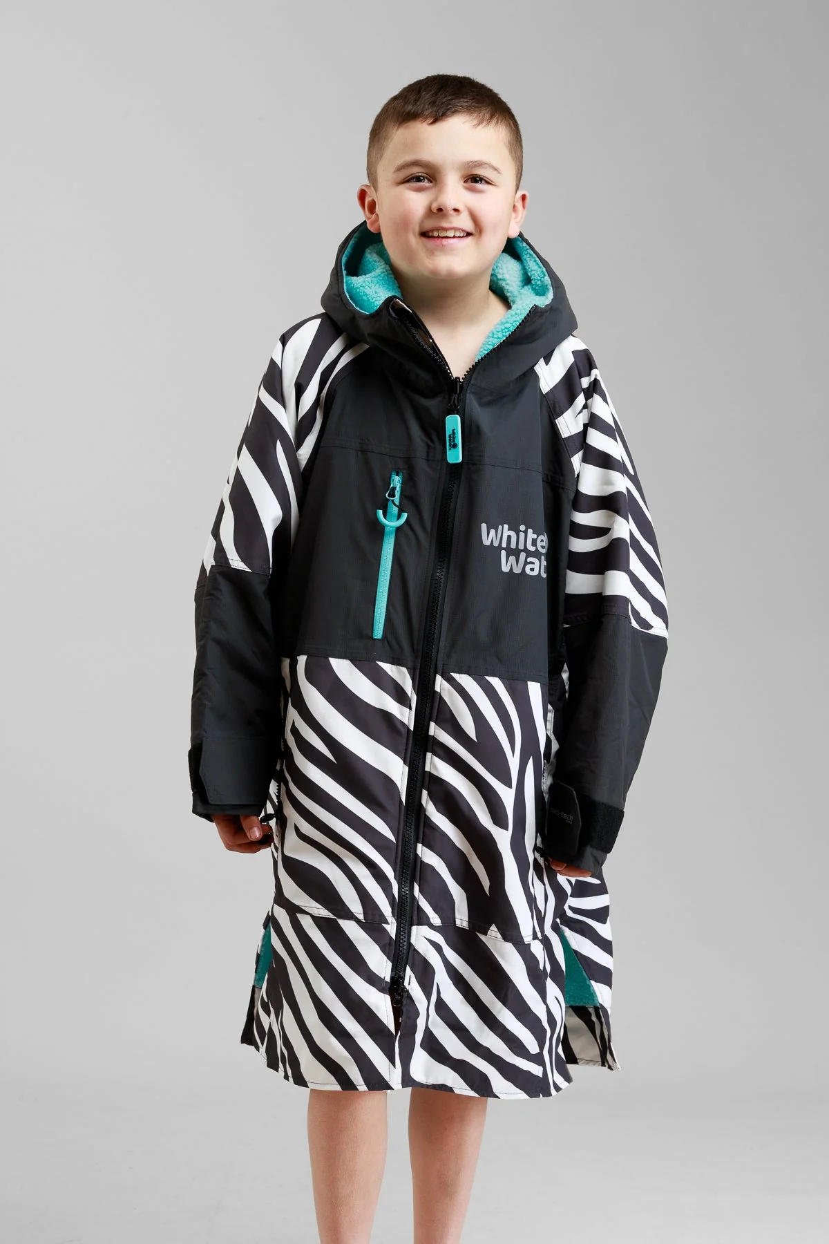 White Water Juniors Hard Shell Robe - Zebra Print- Limited Edition - Image 6