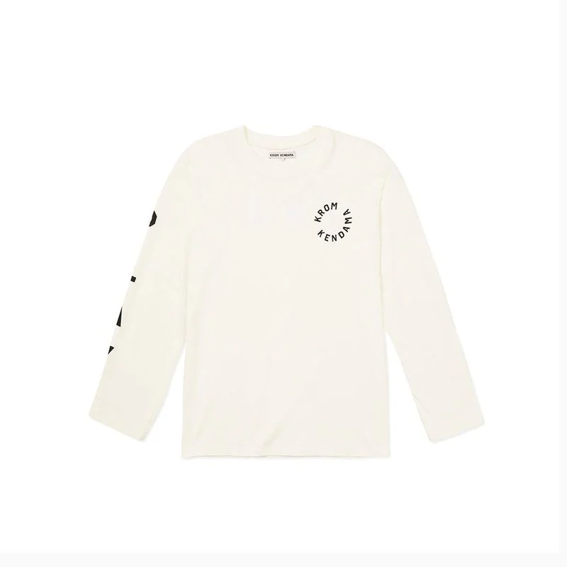 Krom Kendama Longsleeve Play Life white