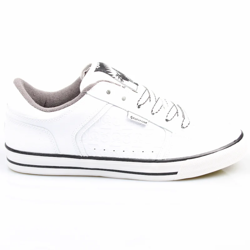 Kustom Schuhe Kerrupted white - Image 2
