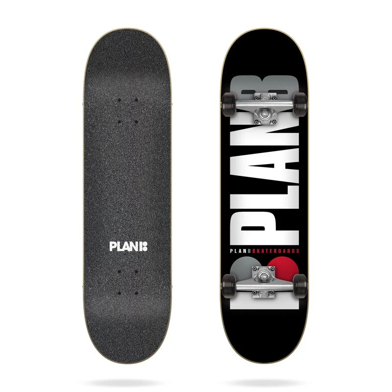 Plan B Skateboard Complete Team Og Black 7.75''