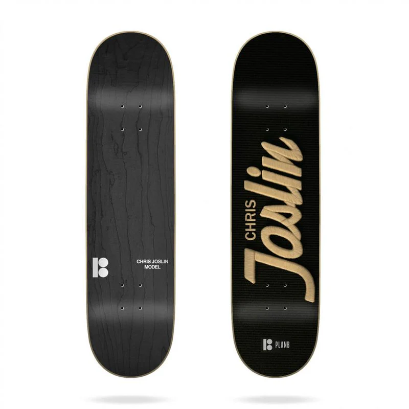 Plan B Skateboard Deck Embroidered Joslin 8.0''
