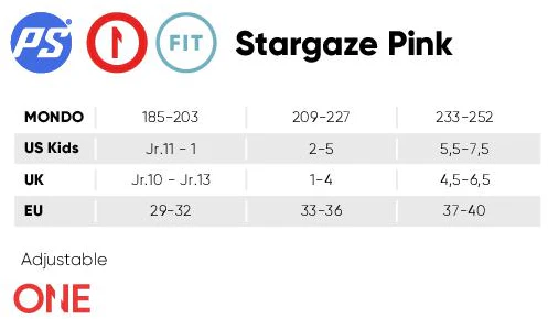 Powerslide Phuzion Kids Skates Stargaze Pink adj. - Image 5