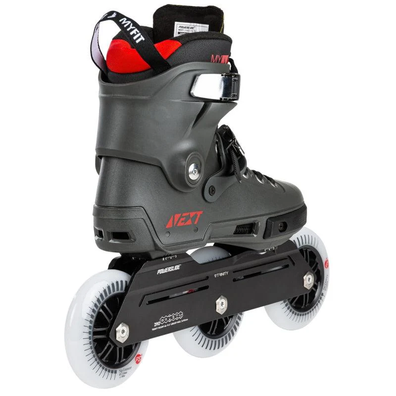 Powerslide Skates Next Charcoal 110 - Image 3