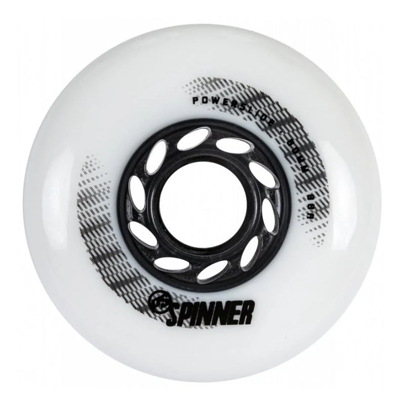 Powerslide Wheels Spinner 80mm 88a white