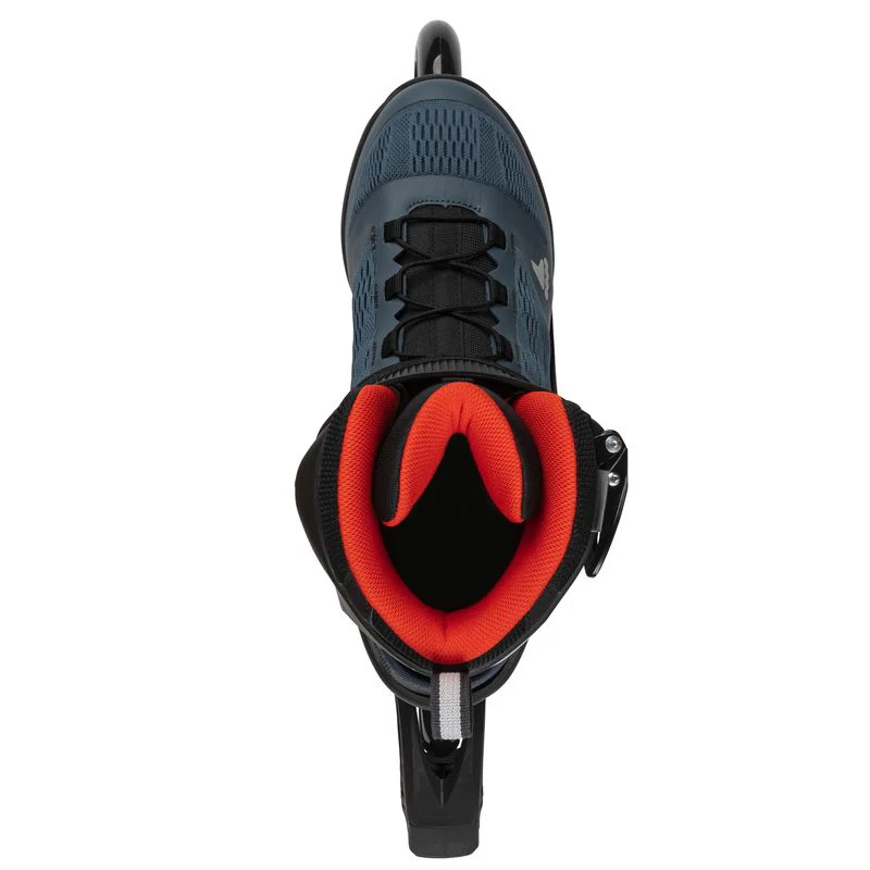Rollerblade Skates Macroblade 90 Orion Blue/Spicy Orange - Image 6