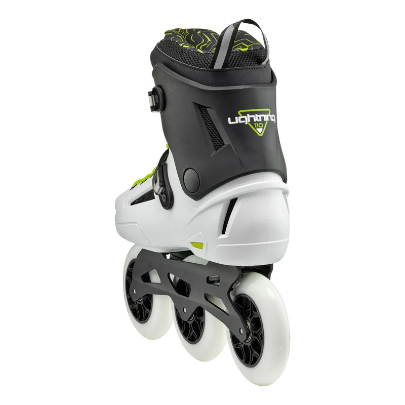 Rollerblade Skate Lightning 110 white/black - Image 4