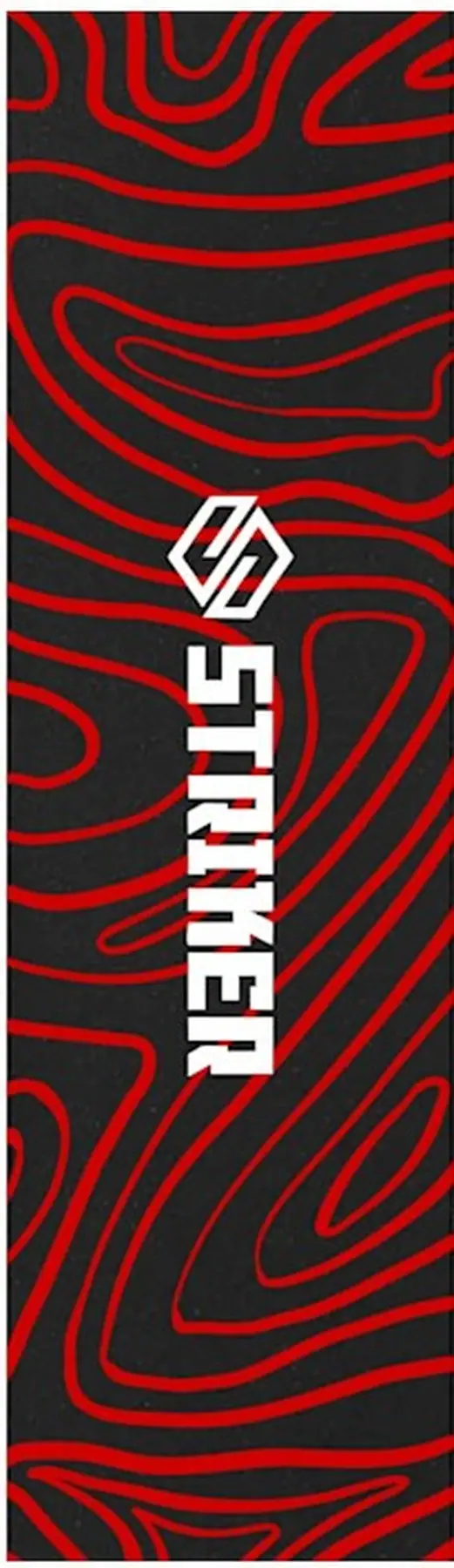 Striker Topo Scooter Griptape Swirl Rot