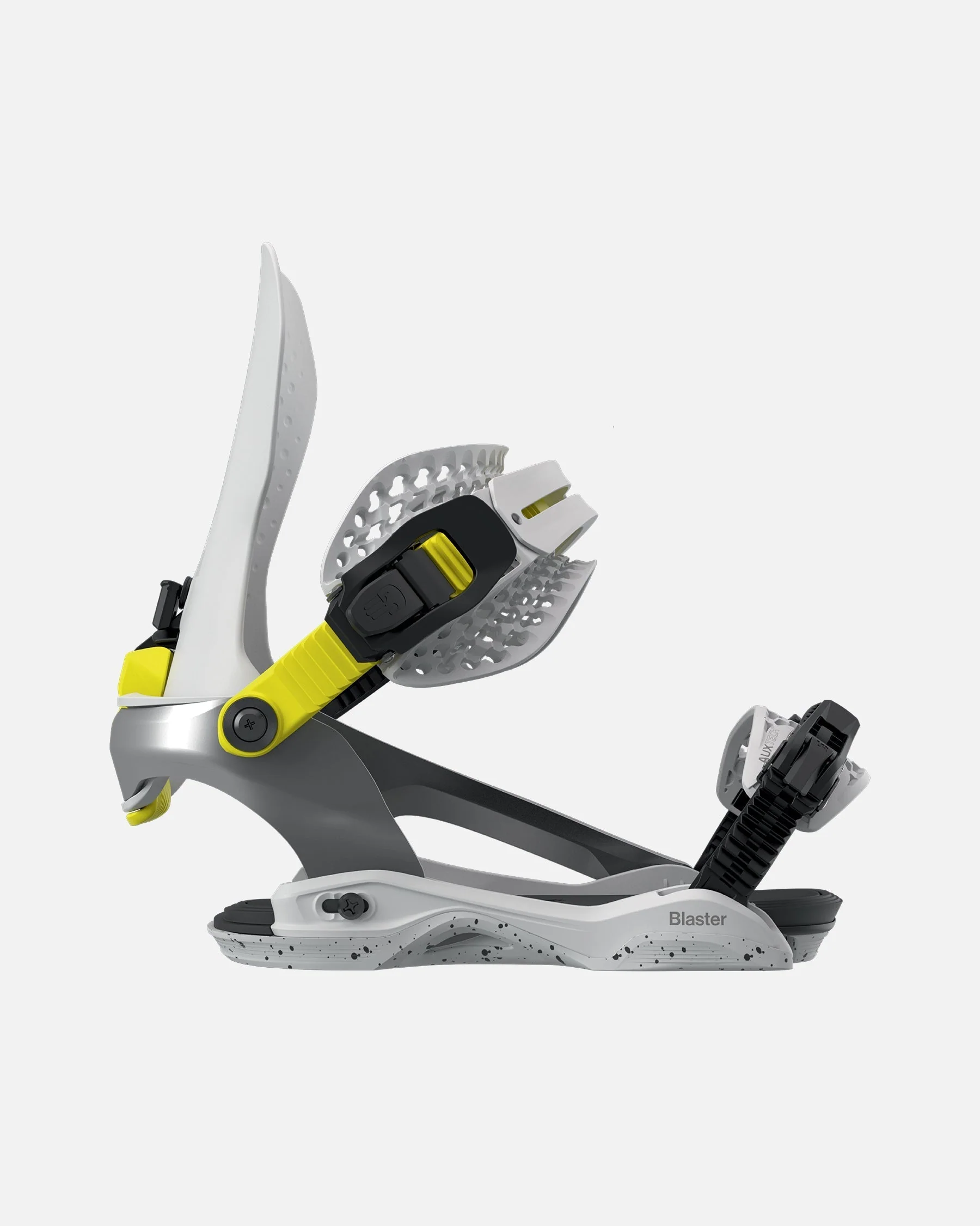 Bataleon Blaster AsymWrap Fase® Snowboard Binding Grey - Image 3