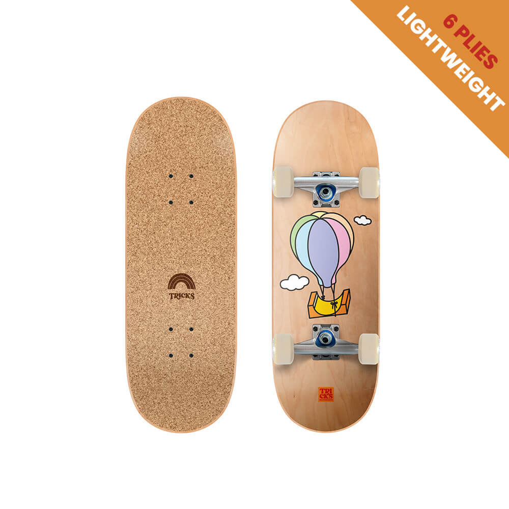 Tricks Complete Mini Skateboard Balloon 7.87