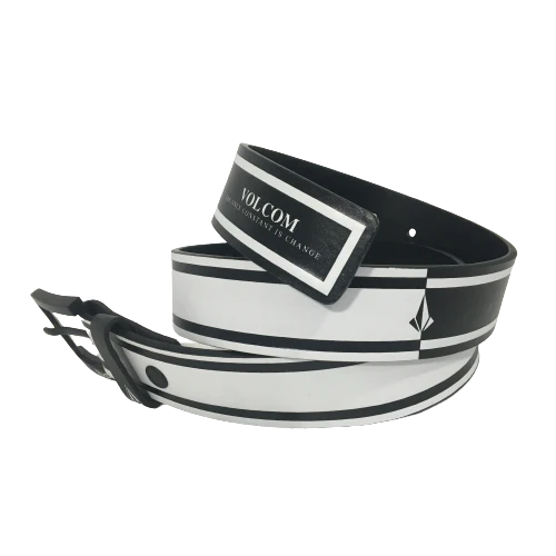 Volcom PU Belt Boldface White - Image 2