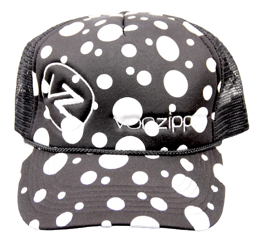 Vonzipper Trucker Cap Moby Dots black